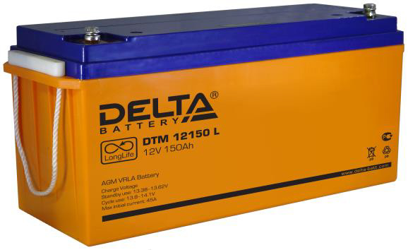 Батарея аккумуляторная Delta DTML 12В 150 Ач